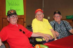 Sarge with his two brothers. They were Marines but we can't all be perfect... They have 40+ years of Service and 60+ years working at the VA Hospital!!! That is 100+ years of SERVICE to the Country and its Veterans! Hooah!!!